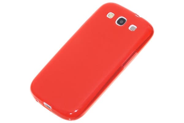 Etui Cover FlexiCase til Samsung Galaxy S3 i9300 (Rød) Red