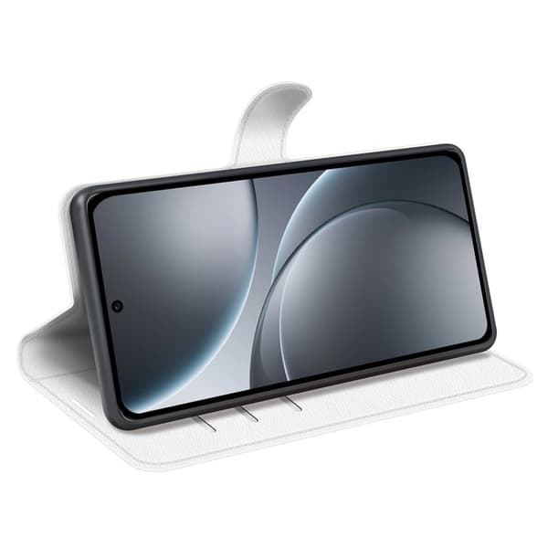 AMORUS Oppo Find X9 Pro 5G Plånboksfodral Konstläder - Vit