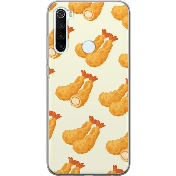 Telefontaske til Xiaomi Redmi Note 8 med rejer