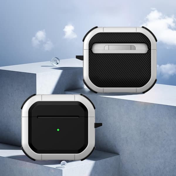 Eggshell Stötsäkert Skal till Apple Airpods 3 - Vitt White
