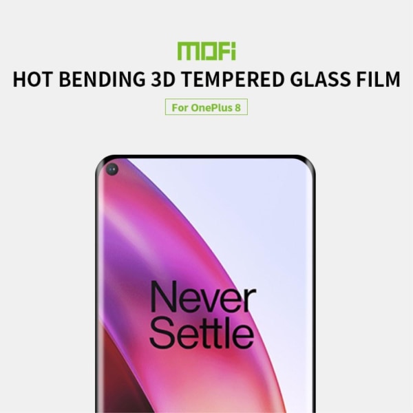 MOFI 3D Kaareva karkaistu lasi OnePlus 8