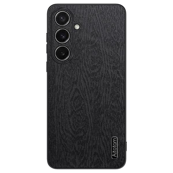 Mobilskal för Samsung Galaxy S26 Plus Konstläder - Svart