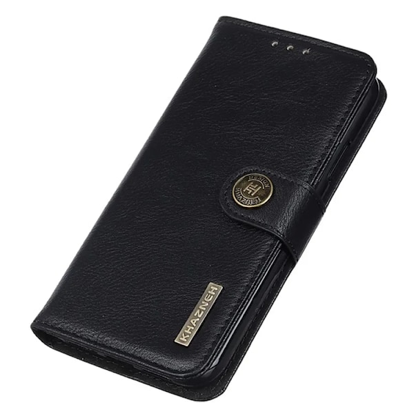 KHAZNEH Xiaomi 13 Plånboksfodral Cowhide - Svart Svart