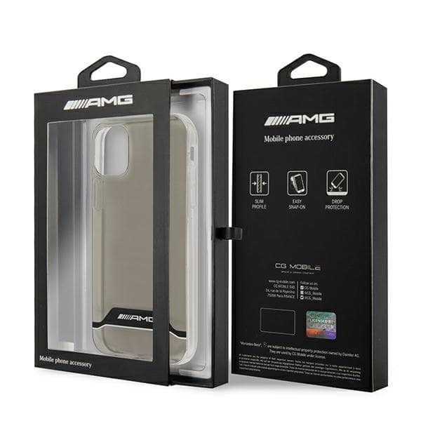 AMG Mobilskal till iPhone 11 Electroplate - Svart-Vit