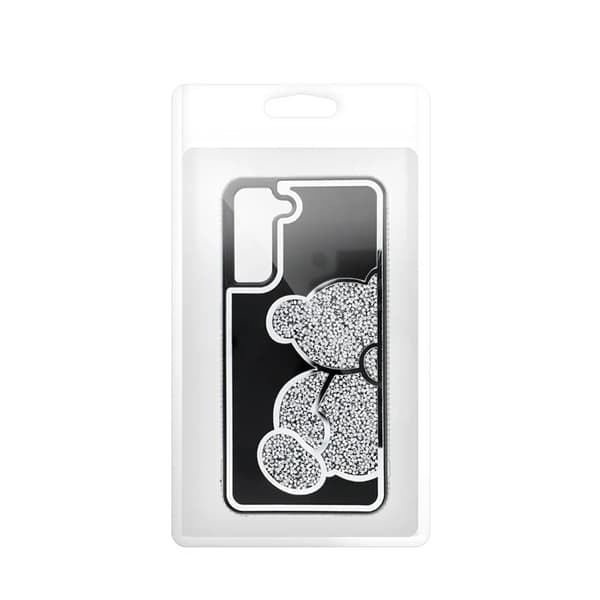Mobilskal till Galaxy S25 Teddy Bear - Silver Silver