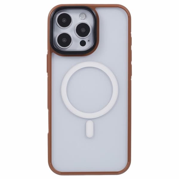 X-LEVEL Crystal Clear Mobilskal till iPhone 16 Pro TPU+PC Guld