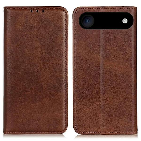 iPhone Air Plånboksfodral Äkta läder - Coffee Brun
