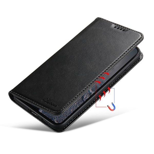 SUTENI Galaxy S23 Plus Plånboksfodral Kickstand Flip - Svart