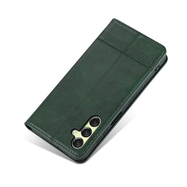 AZNS Samsung Galaxy A16 Plånboksfodral Konstläder - Grön