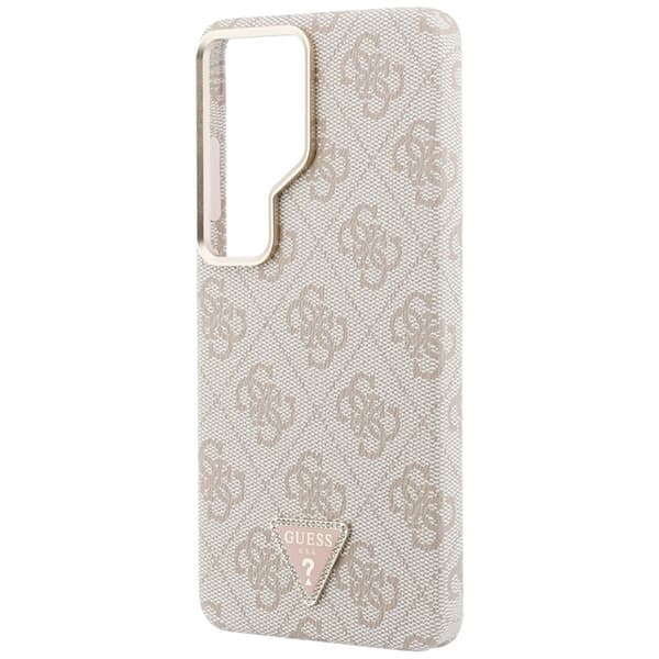 Guess Mobilskal För Galaxy S26 Ultra MagSafe 4G Triangle Logo - Rosa Rosa