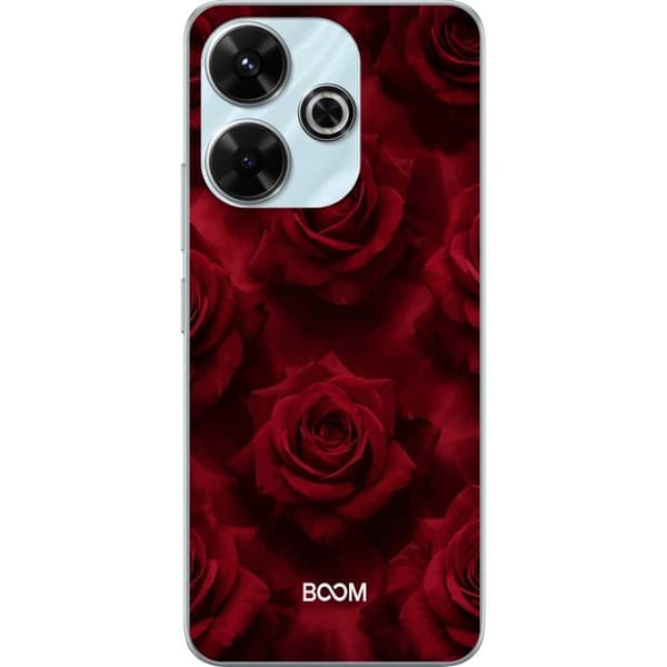 Mobilskal till Xiaomi Redmi 13 med Crimson Rose