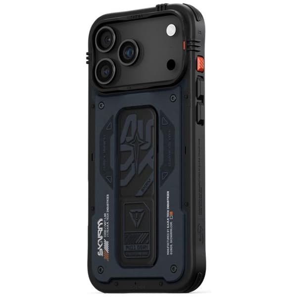Skinarma Telefontaske til iPhone 17 Pro Max MagSafe Aegis - Navy Blå