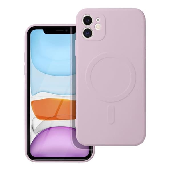iPhone 11 Magsafe Skal Silikon - Rosa Rosa