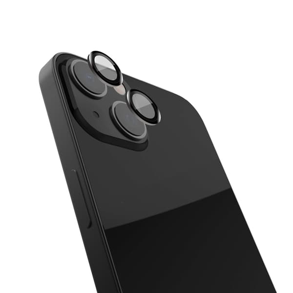 Raptic iPhone 14 Plus Kameran linsskydd i härdat glas Armor Transparent