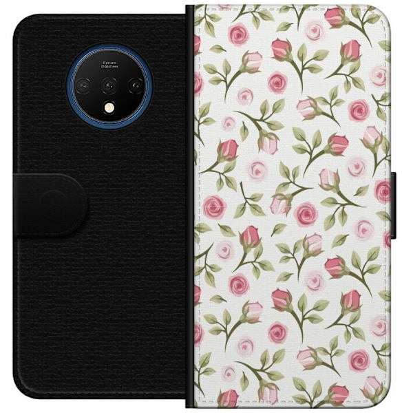 Plånboksfodral till OnePlus 7T med Blommigt