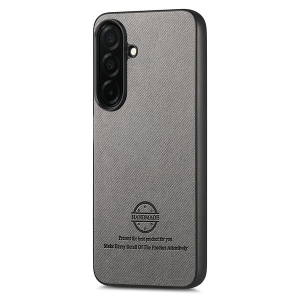 Mobilskal för Samsung Galaxy S26 Plus Konstläder - Grå
