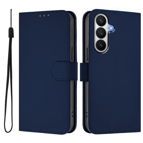 Samsung Galaxy S26 / S26 Pro Plånboksfodral Konstläder - Blå