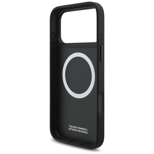 BMW Mobilskal till iPhone 17 Pro Max MagSafe M Perforated Stripe Logo - Blå Blå