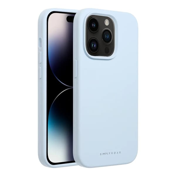 Mobilskal till iPhone 15 Roar Cloud Skin - Ljusblå Blå