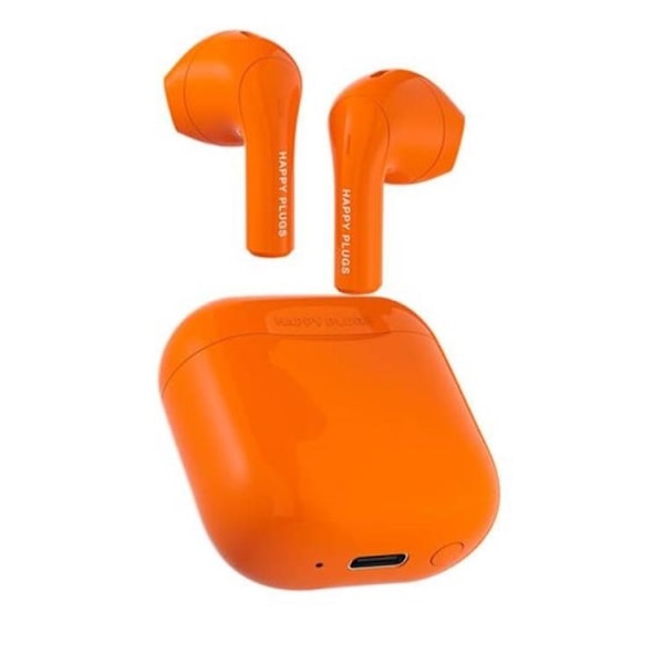 Happy Plugs Joy Hörlur In-Ear TWS - Orange