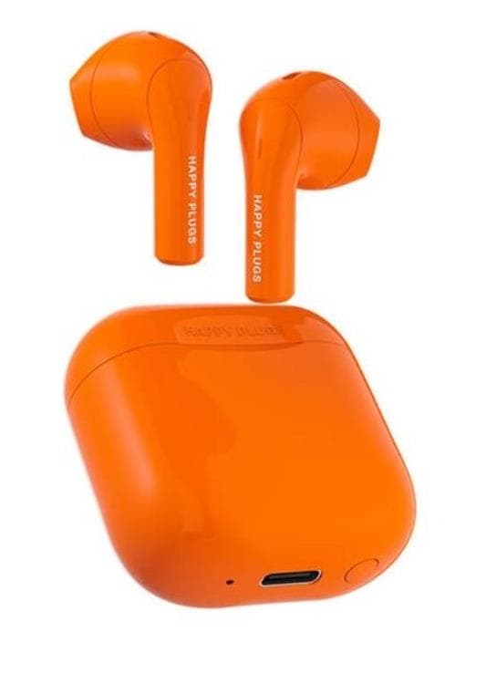 Happy Plugs Joy Hörlur In-Ear TWS - Orange Orange