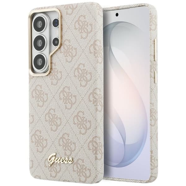 Guess Mobilskal För Galaxy S26 Ultra MagSafe 4G Script - Rosa Rosa