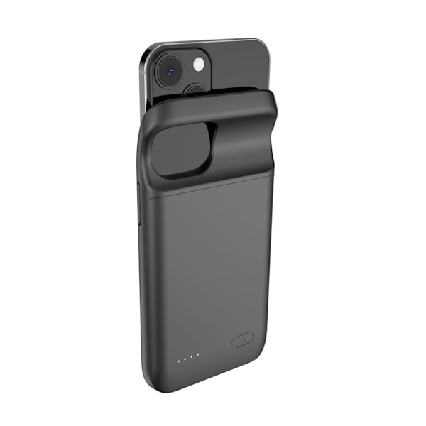 Batterikasse 4700mAh iPhone 12 Mini/13 Mini - Sort Black