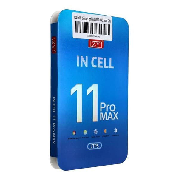 iPhone 11 Pro Max berøringsskærm ZY LTPS IC Black