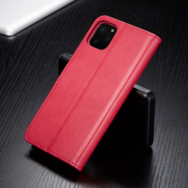 LC.imeeke iPhone 11 Pro Max Plånboksfodral i Konstläder - Rosa