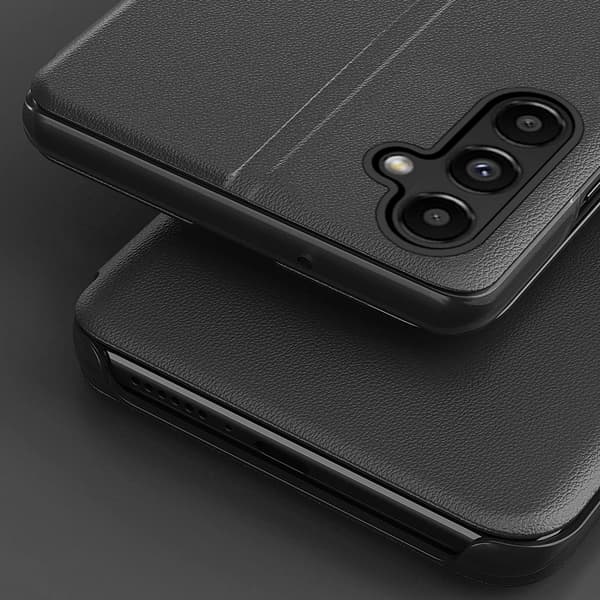 Eco Læder View Cover Galaxy A14 5G - Sort Black