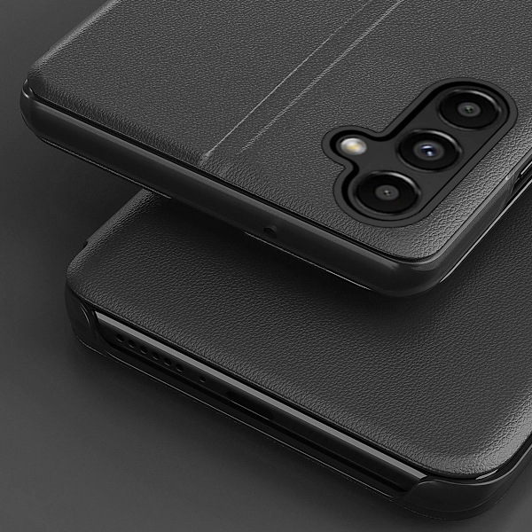 Eco Läder View Fodral Galaxy A14 5G - Svart Svart