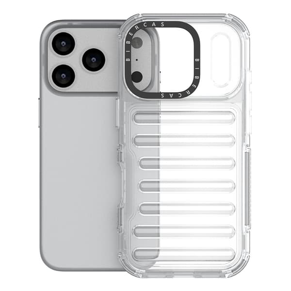 Mobilskal till iPhone 17 Pro Stripe Design Detachable - Transparent Transparent