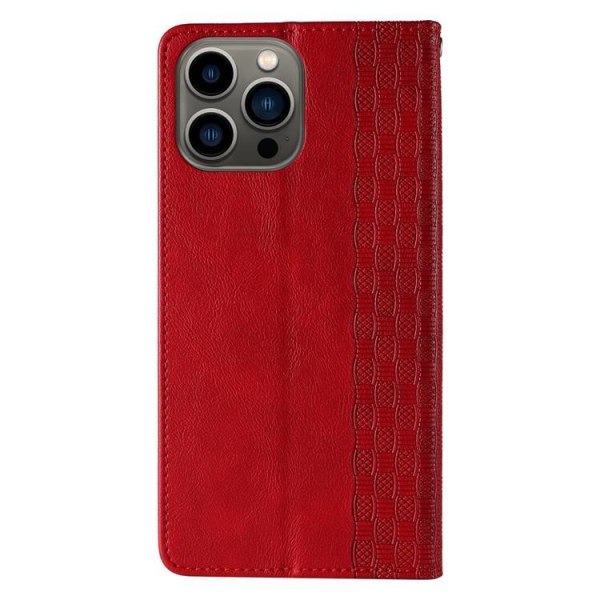 iPhone 12 Pro Max -lompakkokotelon magneettihihna - punainen