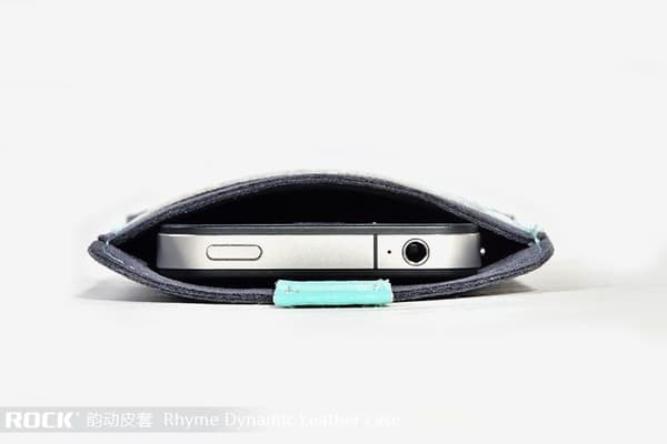 Rock Dynamic Pouch till iPhone 4/4s/3Gs  (Coffee) Brun