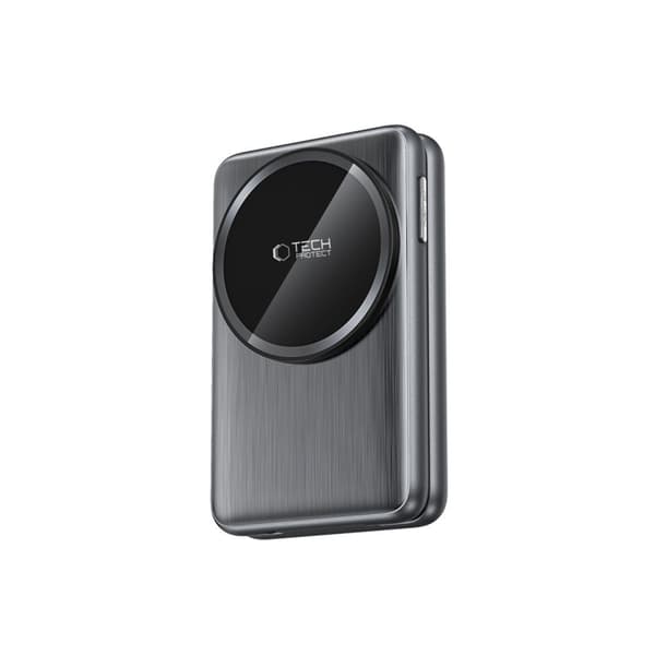 Tech-Protect [3in1] Trådlös Laddare Magsafe iPhone Apple Watch AirPods - Grå Grå