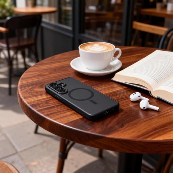 Tech-Protect Telefontaske Til Galaxy S26 Plus Magsafe - Mat Sort Svart