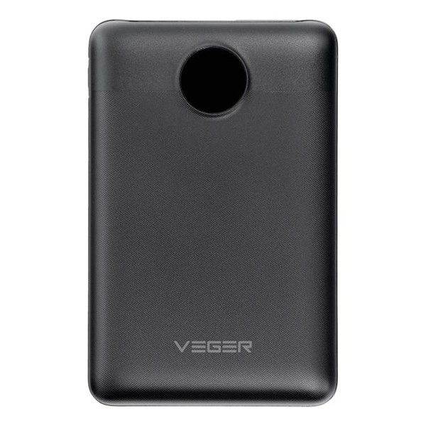 VEGER Powerbank 10000 mAh PD QC 3.0 2A 22.5W S11 - Svart