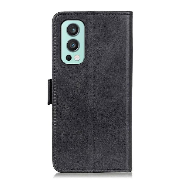 Flip Folio Lompakkokotelo Oneplus Nord 2 5G - Musta Black