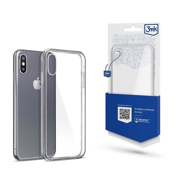 3MK Mobilskal till iPhone X/XS - Transparent Transparent