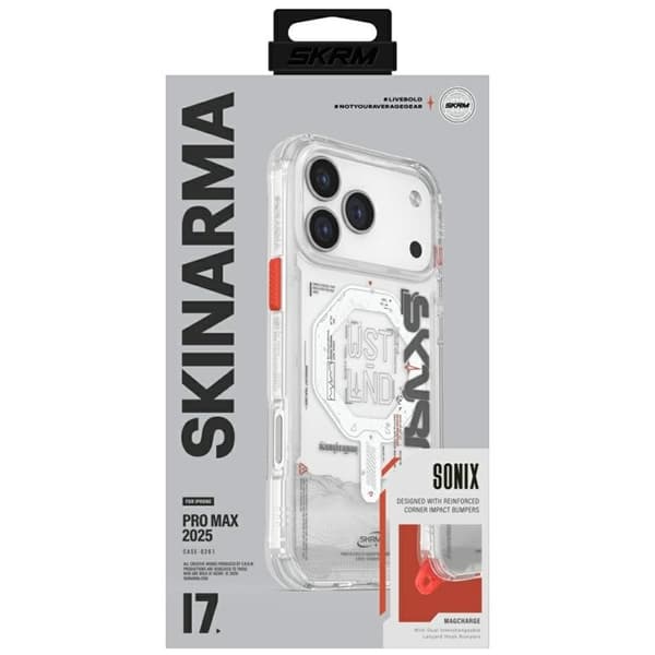 Skinarma Mobilskal till iPhone 17 Pro Max MagSafe Sonix - Transparent Transparent