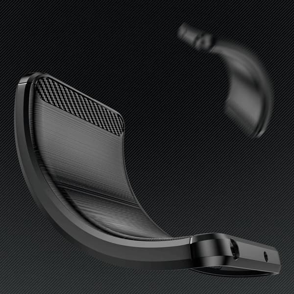 Mobilskal till Galaxy S25 Plus Carbon Flexible - Svart Black