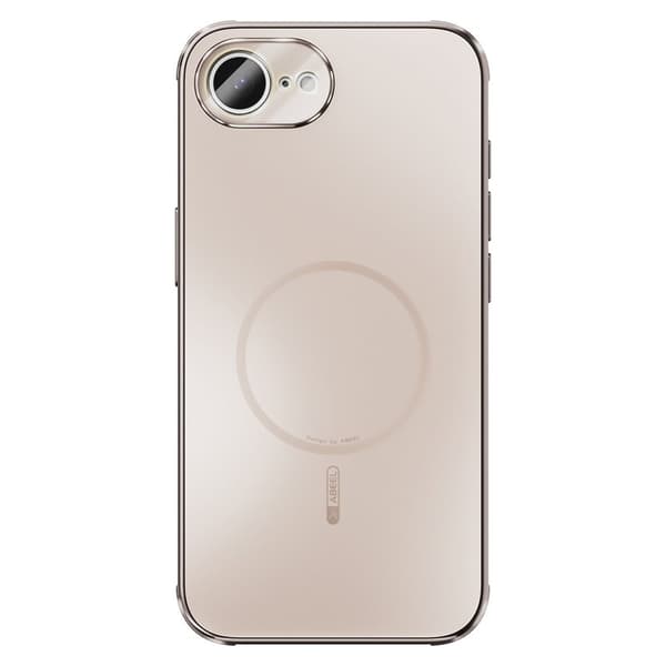 ABEEL Mobilskal till iPhone 16e Magnetiskt TPU PC Kyl Matte Guld
