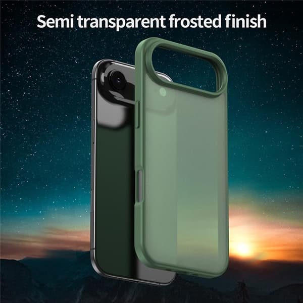 Mobilskal till iPhone Air Skin Touch Matte - Olivgrön Grön