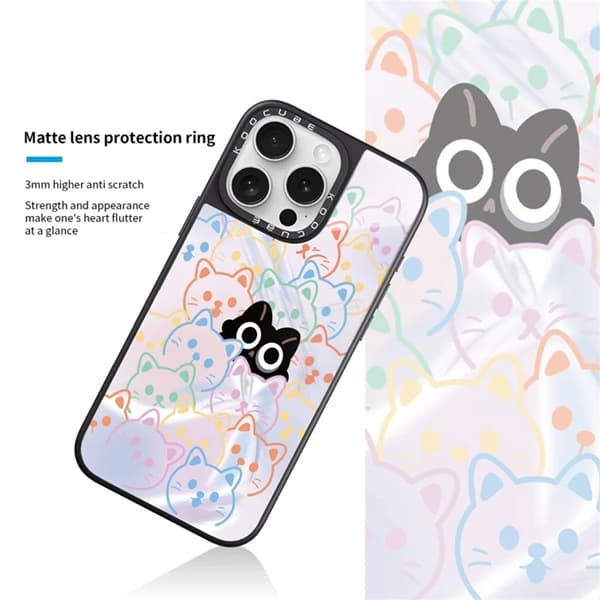 Mobilskal till iPhone 14 Pro Max MagSafe Aluminium Silikon Vit
