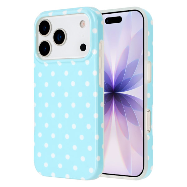Mobilskal till iPhone 17 Pro Max Dot Design Imd Tpu Blå