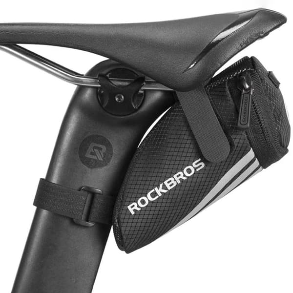 Rockbros Cykeltaske Under Sadel C28 - Sort Svart