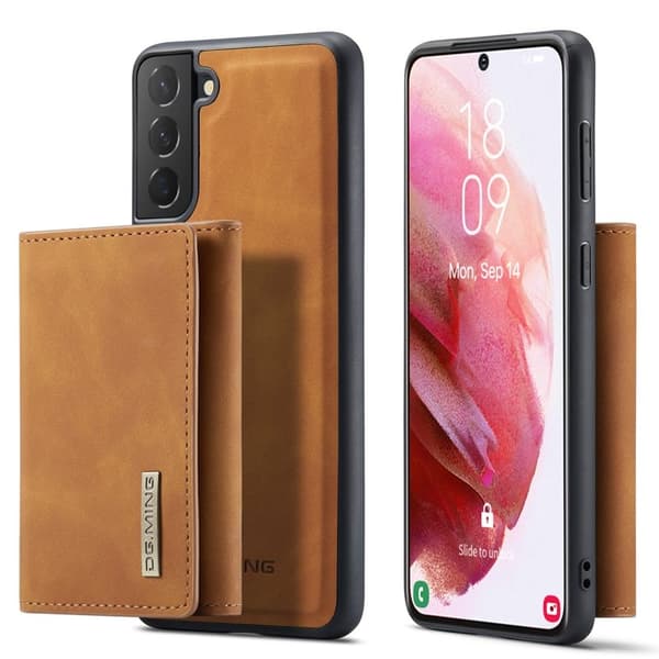 DG.MING M1 Series Mobilskal till Samsung Galaxy S22 5G - Brun