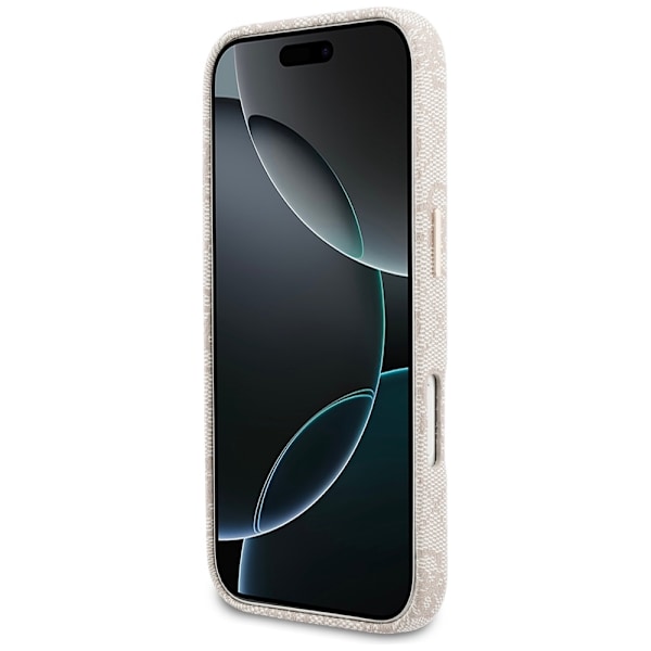 Guess telefontaske til iPhone 17 Pro Max MagSafe 4G Script - Lyserød Rosa