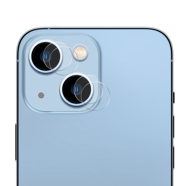 [2-Pack] Kameralinsskydd i Härdat Glas iPhone 13 / 13 Mini