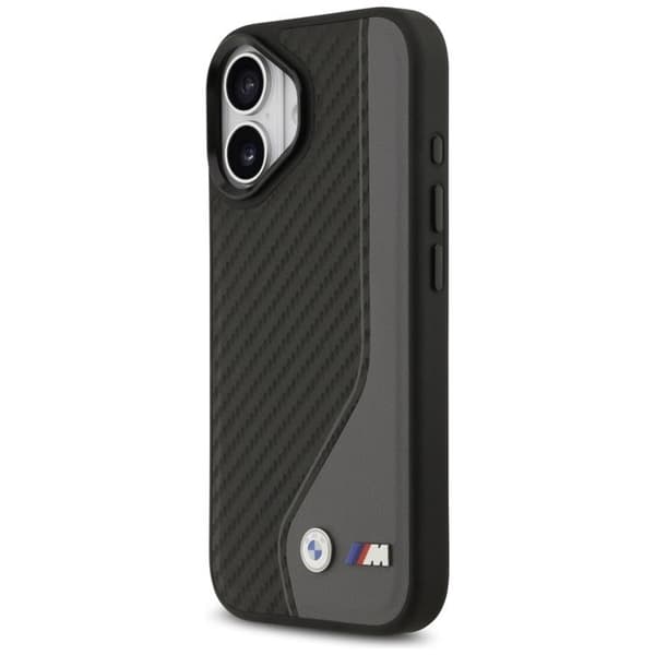 BMW Mobilskal till iPhone 17 MagSafe M Carbon Logo - Anthracite Svart